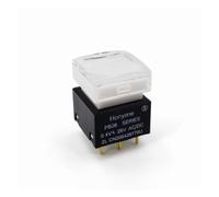 NWPNLXEA PB26-13M Square 15 * 15mm with LED SPDT Momentary Self-Return PCB Push Button Switch for Video Processor (Triple Color RGB LED)