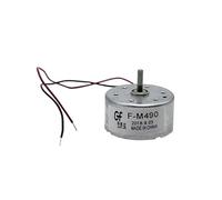 NWPNLXEA RF-300CA DC 1.5V 3V 3.7V 5V 6V 5200RPM Low Current Mute 24mm Round Spindle Electronic Starter DIY Solar Power Hobby Toy Fan Model