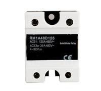 NWPNLXEA RM1A48D125 2SCR -1-Phase Solid State Relay AC 125A,Output:42-530VAC Input:5V 12V 24V 32VDC SSR Relay Switch Board Module