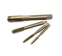NWPNLXEA Screw Thread Tap Drill Bits M35 Straight Flute M2-M10 Machine Tap Right Hand 5Pcs(Color:M2x0.4) NWPNLXEA