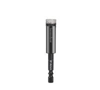 NWPNLXEA Vacuum Brazed Diamond Dry Drill Bits 6-14mm Hex Handle Hole Saw Cutter for Granite Marble Ceramic Tile Glass Drilling(14mm) NWPNLXEA