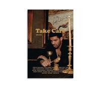 NWQV Drake Poster « Take Care » - Couverture de l'album - Impression sur toile - Art mural décoratif pour chambre à coucher - 30 x 45 cm - Style sans cadre