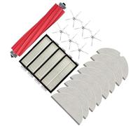 NWQZTS Brosse latérale principale chiffon serpillière sac à poussière pièces détachées pour aspirateur robot, pour Roborock, pour Q7 Max Q7 Max+ Q7 Plus T8, Filtre Hepa Kit d'aspirateur robot(19Pcs)