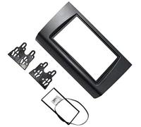 NWQZTS Panneau Audio 2 Din Panneau DVD Navigation Cadre Carrosseries Panneau Radio stéréo, pour Suzuki, pour Swift 2005 2006 2007 2008 2009 2010 Couvercle du Panneau Audio