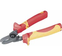 NWS 043-69-VDE-160 Pince coupe-câbles VDE Adapté pour (technique disolation) câbles en alu et en cuivre, à 1 ou plusieurs fils 16 mm 50 mm²