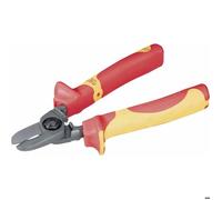 NWS Pince coupe-câbles VDE 043-69-VDE-160 – Adaptée pour câbles alu et cuivre, 1 ou plusieurs fils
