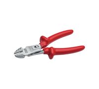 NWS 1000 Volt 200mm- Pince coupante latérale à levier FantasticoPlus 138-43-200 | Coupe de précision pour fil de piano, boulons, clous, rivets | Force motrice avec rapport de transmission de levier
