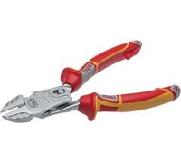NWS Pince coupante diagonale 138-49-VDE-180 VDE, forte démultiplication, 180 mm