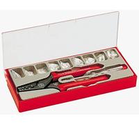 NWS 143BS - Estuche alicates prensa terminales + terminales