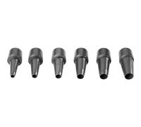 NWS 170-E Lot de 1 poinçonneuse argentée, Acier allié, 2 mm, 2,5 mm, 3 mm, 3,5 mm, 4 mm, 4,5 mm