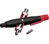 NWS 2005-7-SB Clé pour armoire de distribution plastique, Zinc moulé sous pression noir, rouge 1 pc(s)