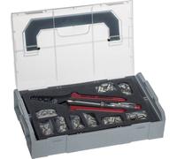 NWS 338-22 Pince à sertir testeur de tension inclus, avec assortiment dembouts dans une mallette