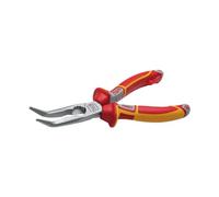 NWS 141-49-VDE-170 VDE Pince plate à becs ronds Acier à outils 170 mm