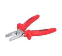 NWS Pince de force combinée CombiMax 1000V | 165mm | Forme américaine | pour travaux de maintien, de préhension, de pliage et de coupe | avec porte-clou & fil de fer