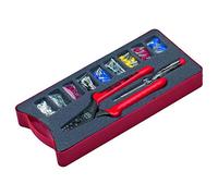 Kit de sertissage NWS 143-BIS 152 pièces pour embouts de câble 0.5 à 16 mm² assortiment dembouts inclus, testeur de tension inclus G