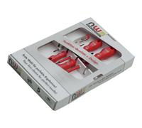 NWS VDE Jeu de tournevis 086-5 | cinq pièces | tournevis à fente PH1 | tournevis à fente 2,5mm et 4,0 mm et 5,5mm | détecteur de tension CA