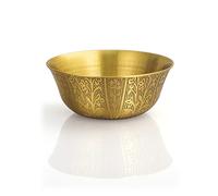 Nwsrayu Bol tibétain en cuivre de 7,6 cm - Bol pour eau sainte - Bol pour yoga, méditation, culte, autel, rituel, brûleur d'encens, bol pour bavures