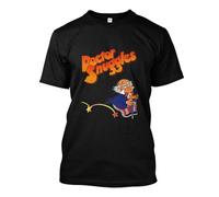 NWT 661479-Dr. Snuggles Retro Vintage Fun T Shirt Size S-4XL BlackXX-Large