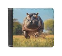 NWTPK Porte-monnaie avec images d'animaux en cours d'exécution - Porte-cartes de crédit - Convient pour ranger de l'argent liquide, des cartes de crédit et des cartes d'identité, style, taille unique,
