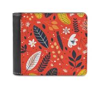 NWTPK Porte-monnaie rouge style art imprimé pour cartes de crédit Convient pour ranger espèces, cartes de crédit, cartes d'identité, style, taille unique, contemporain, Style :, Taille unique,