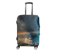 NWTRJ A Rainbow in The Housse de bagage de voyage élastique lavable anti-poussière anti-rayures Convient aux bagages de 48,3 à 81,3 cm, XL