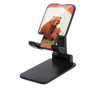 NWTRJ Bear Hug Support de téléphone portable à angle réglable en hauteur Support de téléphone de bureau pliable Compatible avec tous les téléphones portables