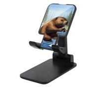 NWTRJ Busy Beaver Support de téléphone portable réglable en hauteur pour téléphone portable Compatible avec tous les téléphones portables