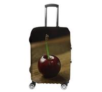 NWTRJ Cherry on The Table Housse de bagage de voyage élastique lavable anti-poussière anti-rayures Convient aux bagages de 48,3 à 81,3 cm, S