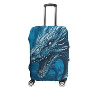 NWTRJ Dragon Cool Housse de bagage de voyage élastique lavable anti-poussière anti-rayures Convient aux bagages de 48,3 à 81,3 cm, Style :, XL