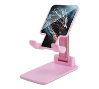 NWTRJ Dragon Support de téléphone portable réglable en hauteur - Support de téléphone de bureau pliable - Compatible avec tous les téléphones portables