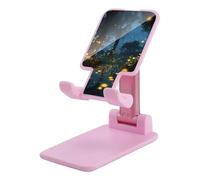 NWTRJ Fireflies Support de téléphone portable à angle réglable en hauteur Support de téléphone de bureau pliable Compatible avec tous les téléphones portables