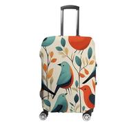 NWTRJ Flock Of Birds Housse de valise de voyage élastique lavable anti-poussière anti-rayures pour bagages de 48,3 à 81,3 cm, Style :, L