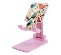 NWTRJ Flock of Birds Support de téléphone portable à angle réglable en hauteur Support de téléphone de bureau pliable Compatible avec tous les téléphones portables