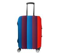 NWTRJ Housse de bagage de voyage verticale rouge, bleu, élastique, lavable, anti-poussière, anti-rayures pour valises de 48 à 81 cm, taille M