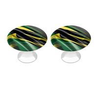 NWTRJ Lot de 2 boutons d'armoire de cuisine ronds de style moderne pour la maison, le bureau, la cuisine