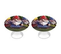 NWTRJ Lot de 2 boutons d'armoire de cuisine ronds de style moderne pour la maison, le bureau, la cuisine