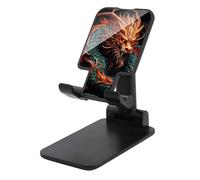 NWTRJ Support de téléphone portable en forme de dragon chinois réglable en hauteur - Support de téléphone de bureau pliable compatible avec tous les téléphones portables