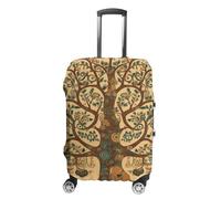NWTRJ Tree of Life Housse élastique lavable anti-poussière anti-rayures pour valise de 48,3 à 81,3 cm, Style :, XL