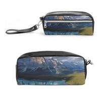 NWTRK Grande trousse à crayons Banff National Park - Trousse à crayons portable et esthétique pour homme et femme - Jolie trousse de maquillage multifonction pour voyage, bureau, Style :, 20*10*5.5cm