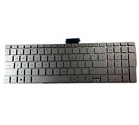 NwugFdk Clavier Espagnol argenté Compatible avec Les modèles d'ordinateurs Portables 15-BX 15-BS 15T-BS 15-BW 15-BP 15-CC 15-CK 15-CD 15-BD 17-AK 17-BS 250 G6 255 G6 256 G6 258 G6.(1 pcs)