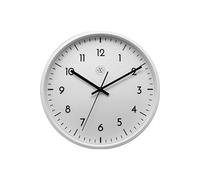 NX-7320 Horloge murale NXT Diamètre 30cm Plastique Blanc, Cadran Blanc