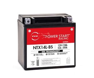 NX Batterie moto Gel NTX14L-BS / YTX14L-BS / YTX16L 12V 12Ah