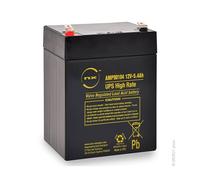 Batterie onduleur (UPS) NX 5.4-12 UPS High Rate 12V 5.4Ah F6.35 - NX