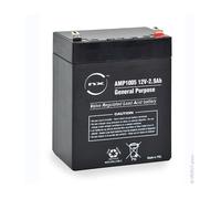 NX - Batterie plomb AGM NX 2.9-12 General Purpose 12V 2.9Ah F4.8-NX