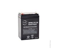 NX - Batterie plomb AGM S 12V-2.2Ah 12V 2.2Ah T...