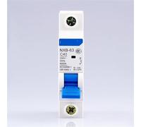 NXB-63 1P AC 230/400V Miniature C 6 10 16 20 25 32 40 50 63A protecteur de surcharge DZ47 Style interrupteur à Air 4 pièces(40A)