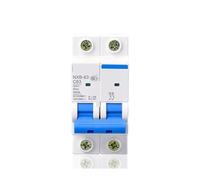 NXB-63 2P AC MCB C Curve 400V 10A 16A 20A 25A 32A 40A 63A Circuit Breaker DZ47 Din Rail MQXFCZUX(2A)