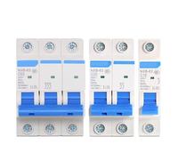 NXB-63 DZ30 DZ40 EPN DPN TPN 1P 2P 3P 4P AC 230/400V Circuit Breaker DIN Rail Mounting Miniature Household Air Switch(4P,20A)