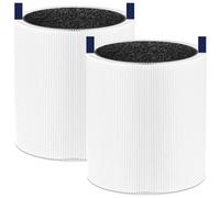 NXBHG Blue Pure 511 Lot de 2 filtres de Rechange compatibles avec purificateur d'air Blueair Blue Pure 511, Filtre à Particules Blue Air 511 et Filtre à Charbon Actif