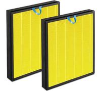 NXBHG Vital 100S Lot de 2 filtres de rechange pour animaux de compagnie compatibles avec Levoit Smart WiFi Vital 100S Air Puri-Fier, filtre de rechange 3 en 1 et filtre à charbon actif haute